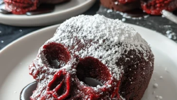Skull Lava Cake