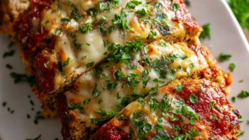 Parmesan Chicken Meatloaf