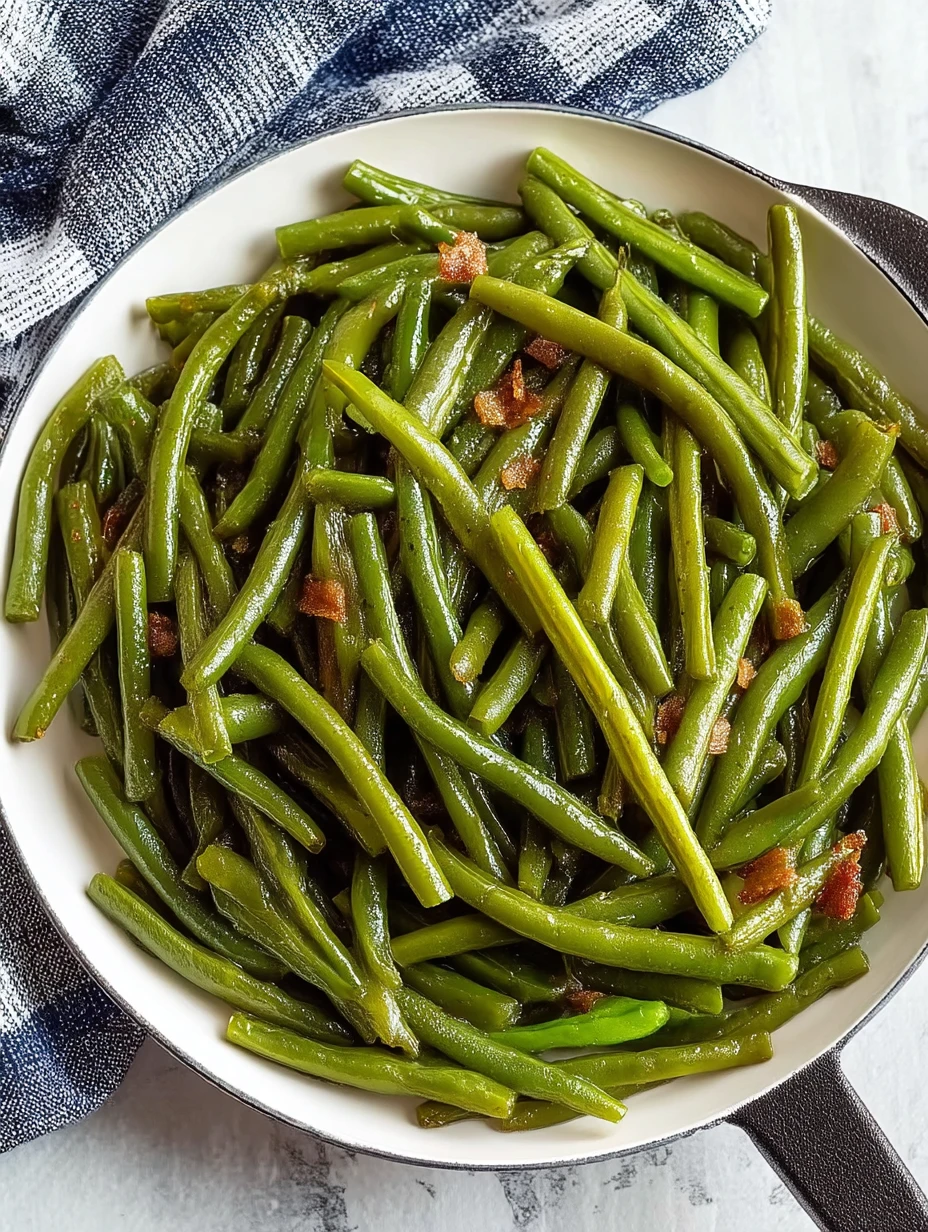 Classic Copycat Texas Roadhouse Green Beans
