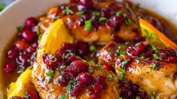 Cranberry Orange Chicken