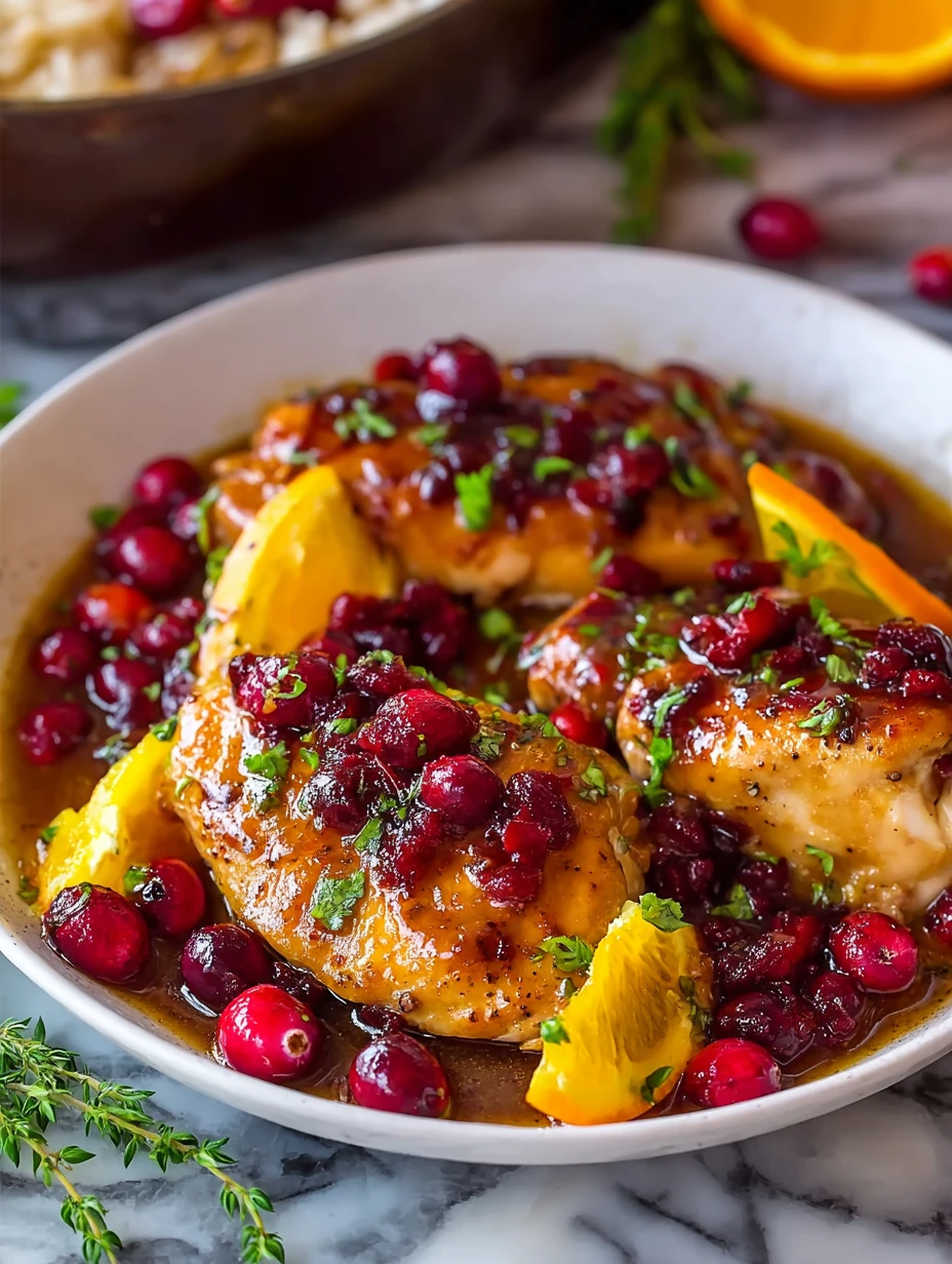 Cranberry Orange Chicken