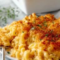Crunchy Baked Mac and Cheese