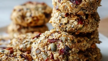 Healthy Nut & Seed Energy Cookies