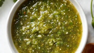 Homemade Salsa Verde