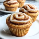 Gluten Free Dairy Free Cinnamon Roll Muffins