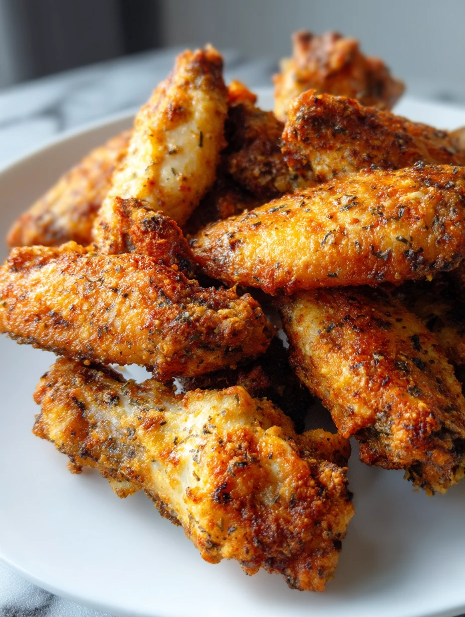 Crispy Air Fryer Ranch Wings