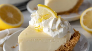 No Bake Lemon Pie
