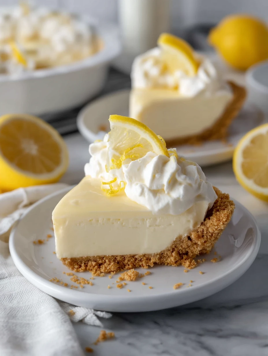 No Bake Lemon Pie