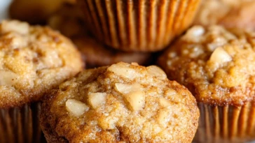 Apple Cinnamon Greek Yogurt Muffins