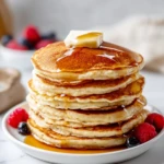 Vanilla Cinnamon Buttermilk Pancakes