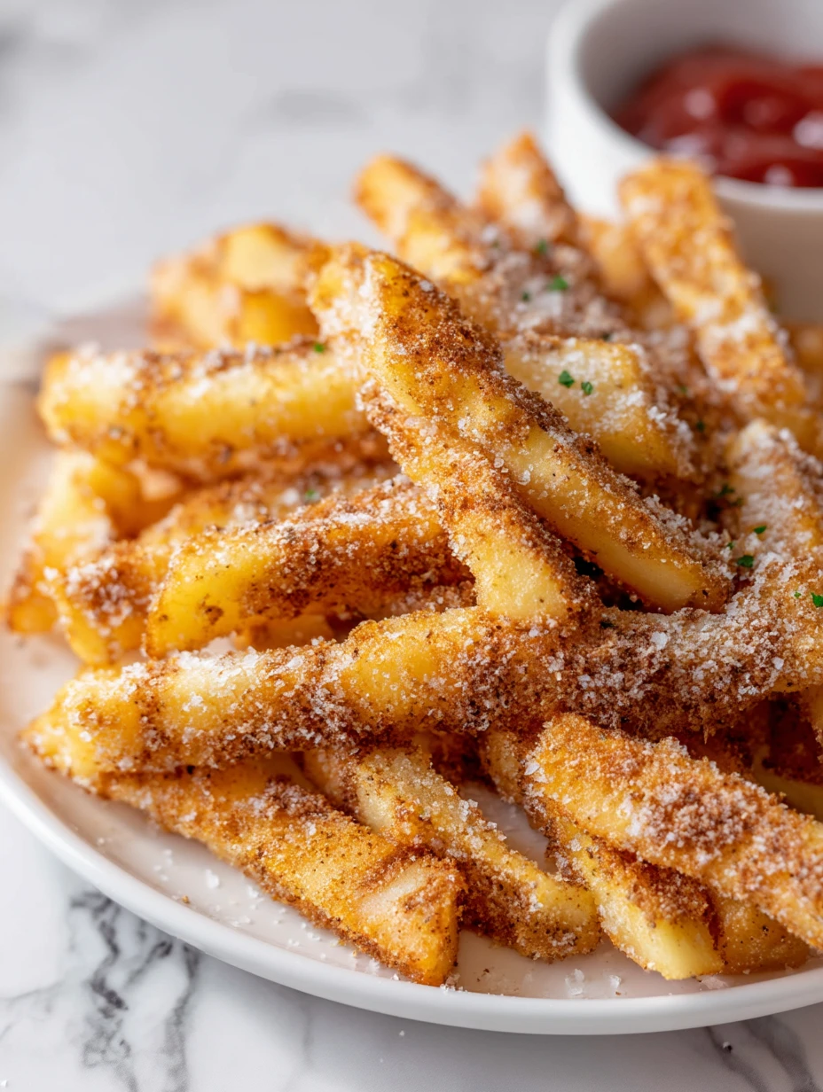 Air Fryer Apple Fries