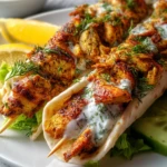 Chicken Shawarma with Yogurt Sauce