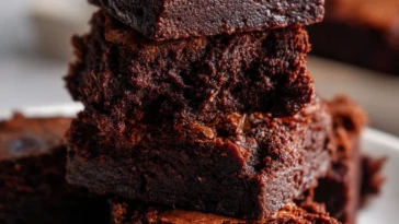 Chocolate Zucchini Brownies