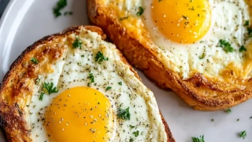 Air Fryer Egg & Cheese Toast