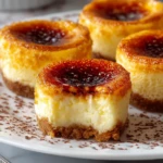 Mini Creme Brulee Cheesecakes