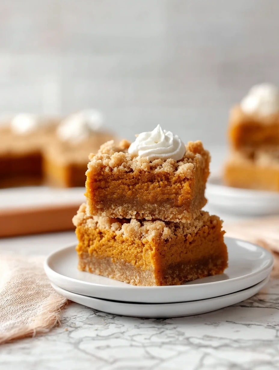 Moist Greek Yogurt Pumpkin Bars
