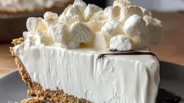 No-Bake Marshmallow Cheesecake