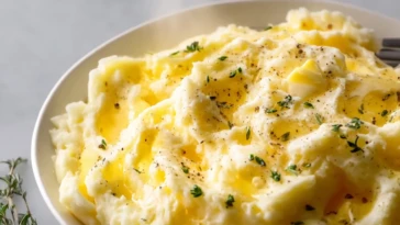 Quick Gouda Mashed Potatoes