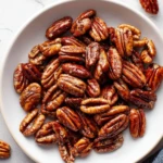 Easy Maple Candied Pecans
