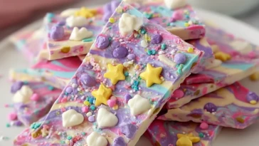 Magical Yogurt Unicorn Bark