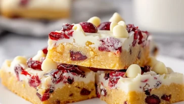 Cranberry Bliss Bars