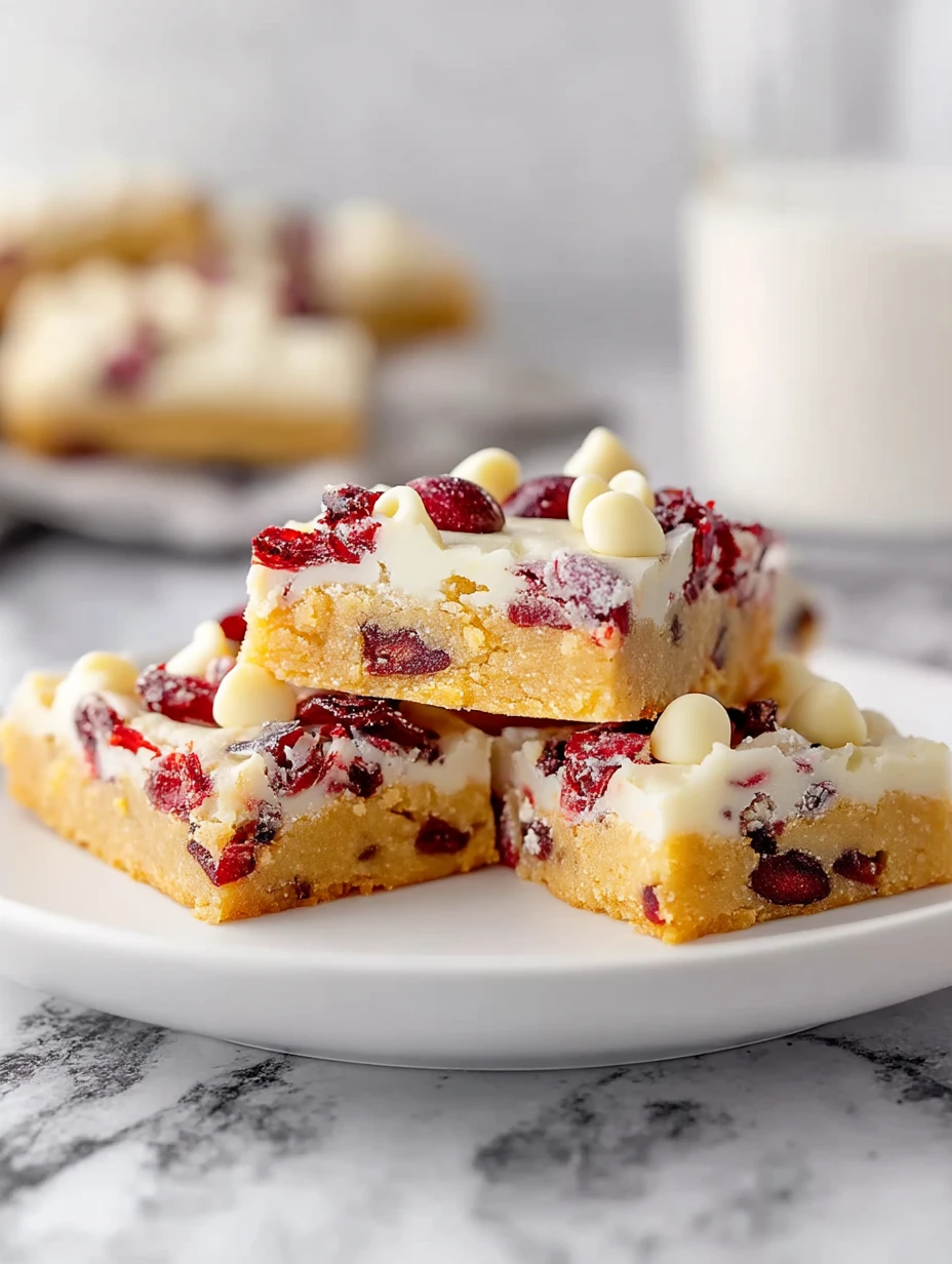 Cranberry Bliss Bars