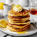 Lemon Ricotta Protein Pancakes