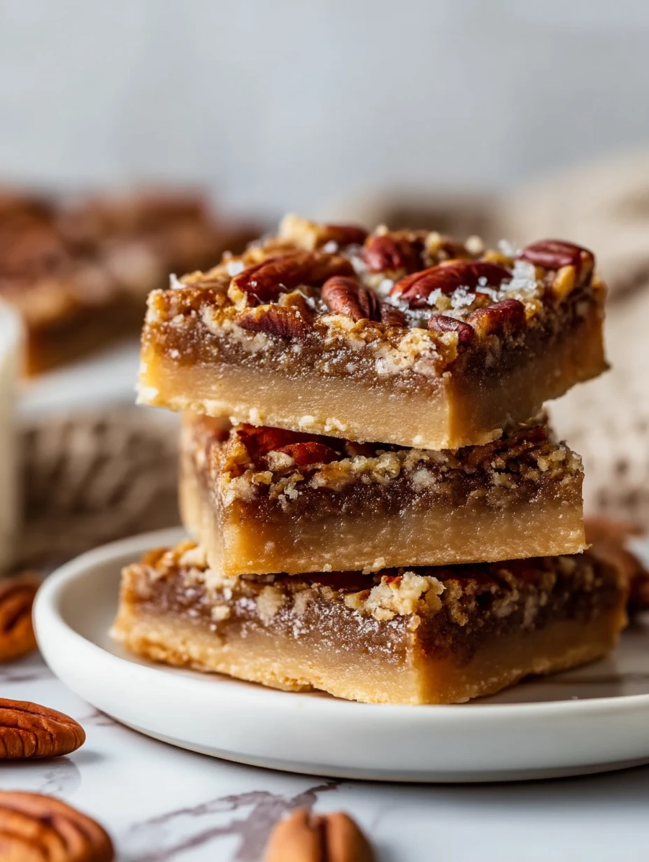 Simple Pecan Pie Bars