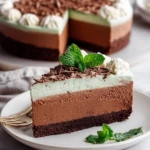 Mint Chocolate Mousse Cake