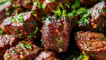 Garlic Butter Steak Bites