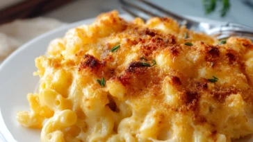 Creamy Baked Macaroni and Cheese