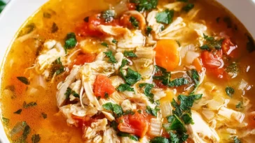 Sicilian Chicken Soup