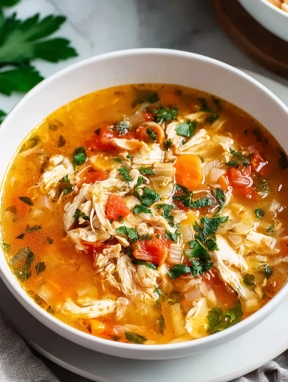 Sicilian Chicken Soup