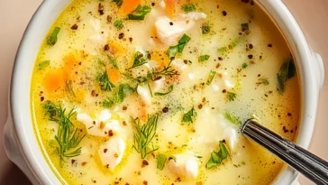 Avgolemono Soup