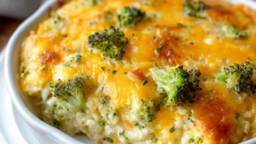 Chicken Broccoli Rice Casserole