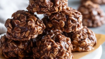 No Bake Preacher Cookies