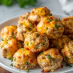 Rotel Cream Cheese Sausage Balls