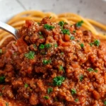 The BEST Bolognese Sauce
