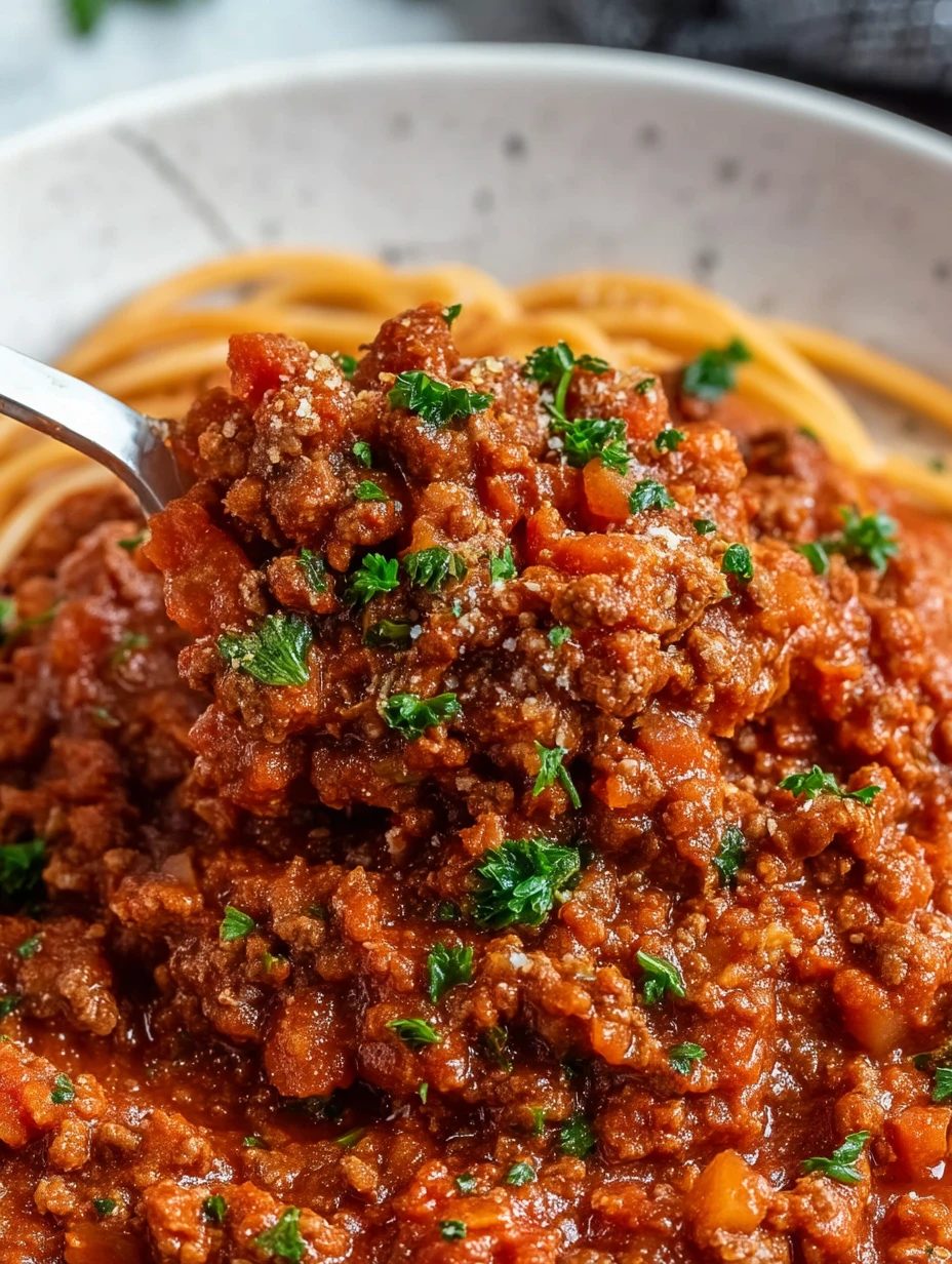 The BEST Bolognese Sauce