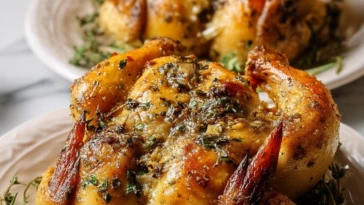 Stuffed Cornish Game Hens