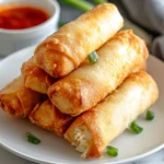 Crab Rangoon Egg Rolls