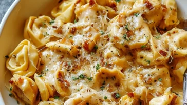 Creamy French Onion Tortellini