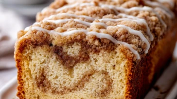 Apple Streusel Bread