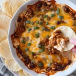 Easy Hot Cream Cheese Chili Dip