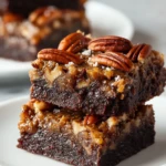 Easy Pecan Pie Brownies