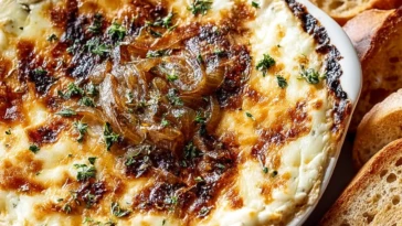 Caramelized Onion and Gruyere Dip