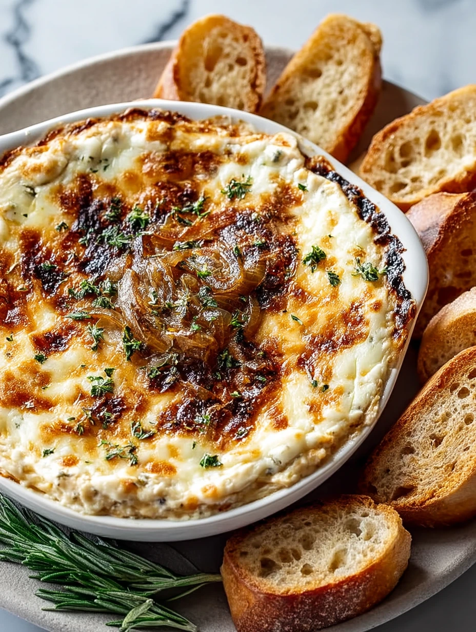 Caramelized Onion and Gruyere Dip
