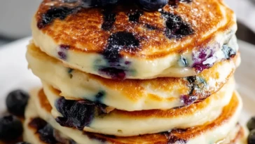 Easy Blueberry Pancakes
