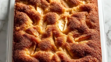 Classic Cinnamon Apple Cake