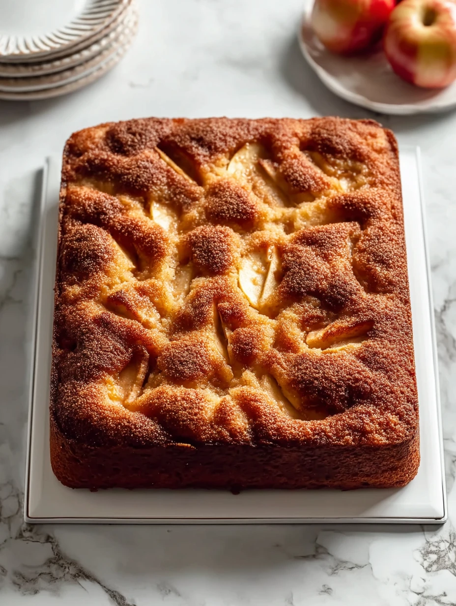 Classic Cinnamon Apple Cake